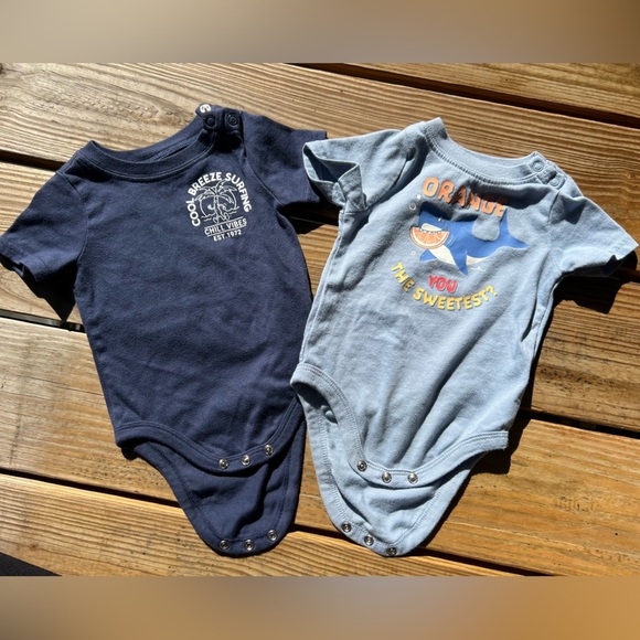 Name your price 🤍 6 baby infant 3-6m onesies - garanimals, old navy & carters - Picture 8 of 10